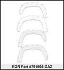 EGR 19-22 Chevrolet Silverado 1500 Summit White Traditional Bolt-On Look Fender Flares Set Of 4