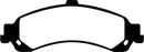 EBC 02 Cadillac Escalade 5.3 (PBR rear caliper) Greenstuff Rear Brake Pads