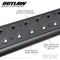 Westin 14-19 Toyota 4Runner SR5/TRD/TRD Pro (exc Limited & Nightshade) Outlaw Nerf Step Bars