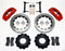Wilwood TC6R Front Kit 16.00in Drilled Red 1999-2010 GM H2 Truck/SUV 2500
