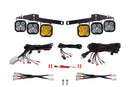 Diode Dynamics 17-20 Ford Raptor SS3 LED Fog Light Kit - Yellow Pro