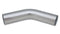 Vibrant 5in OD T6061 Aluminum Mandrel Bend 45 Degree - Polished