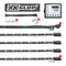 XK Glow 3 Million Color XKGLOW LED Accent Light Car/Truck Kit 8x24In Tubes
