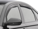 WeatherTech 2012+ Audi A6 / S6 Front and Rear Side Window Deflectors - Dark Smoke