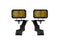 Diode Dynamics 16-21 Toyota Tacoma Stage Series 2in LED Ditch Light Kit - Yellow Pro Combo
