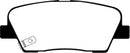 EBC 06-09 Hyundai Entourage 3.8 Yellowstuff Rear Brake Pads