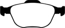 EBC 02-04 Ford Focus 2.0 SVT Greenstuff Front Brake Pads