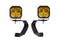 Diode Dynamics 10-21 Toyota 4Runner SS3 LED Ditch Light Kit - Sport Yellow Combo