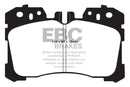 EBC 07+ Lexus LS460 4.6 Redstuff Front Brake Pads