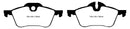 EBC 02-03 Mini Hardtop 1.6 Yellowstuff Front Brake Pads