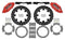 Wilwood 17-21 Can-Am X3RS Red 6-Piston Rear Kit 11.25in - Drilled Rotors
