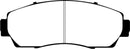 EBC 07-11 Honda CR-V 2.4 Greenstuff Front Brake Pads