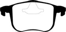 EBC 06-11 Saab 9-3 2.0 Turbo (Aero) Redstuff Front Brake Pads