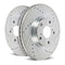 Power Stop 00-02 Dodge Ram 2500 Rear Evolution Drilled & Slotted Rotors - Pair