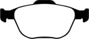 EBC 02-04 Ford Focus 2.0 SVT Yellowstuff Front Brake Pads