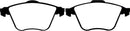 EBC 07-13 Mazda 3 2.3 Turbo Greenstuff Front Brake Pads