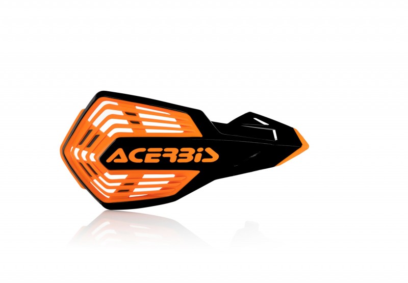 Acerbis X-Force Handguard - Black/16 Orange