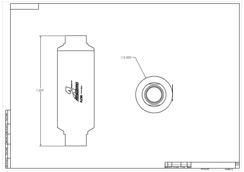 Aeromotive Filter Element - 10 Micron Microglass (Fits 12339/12341)