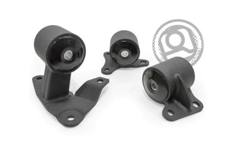 Innovative 94-97 Accord F-Series Black Steel Mounts 75A Bushings (Auto to Manual)