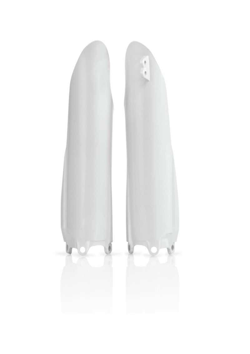 Acerbis 08-14 Yamaha YZ/ 08-09 YZF Lower Fork Cover Set - White