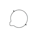 Cometic Hd Milwaukee 8, Primary To Engine Gasket Gasket,1Pk