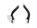 Acerbis 19-22 KTM 125-501 TC/FC/FX/FE/S/TE/TX/ 21-23 GasGas Frame Guards- X-Grip - White/Black