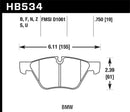 Hawk HP+ Street Brake Pads