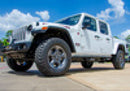 N-Fab RKR Step System 2019 Jeep Wrangler JT 4 Door Truck Full Length - Tex. Black - 1.75in