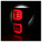 Spyder 07-13 Toyota Tundra V2 Light Bar LED Tail Lights - Red Clear ALT-YD-TTU07V2-LB-RC