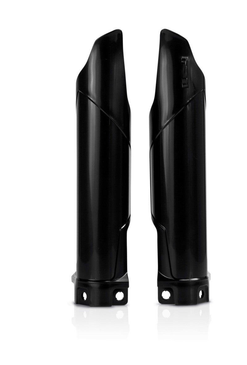 Acerbis 14+ Kawasaki KX85/ 14-21 KX100/22-24 KX112 Lower Fork Cover Set - Black