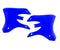 Acerbis 03-04 Yamaha WR250F/ WR450F Radiator Shroud - YZ Blue