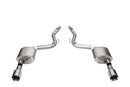 Corsa 2024 Ford Mustang GT Sport Axle-Back Dual Rear Exit with 4.5in Straight Cut Polished Tips