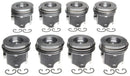 Mahle OE FO 6.0L Diesel V8 144060-STD w/ PC Piston Set (Set of 8)