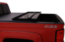 Lund 04-15 Nissan Titan (5.5ft. Bed) Hard Fold Tonneau Cover w/Bracket Kit - Black