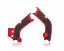 Acerbis 19-22 Honda CRF250R/RX/ CRF450R/RX/ CRF450R-S Frame Guard X Grip - Red/Black