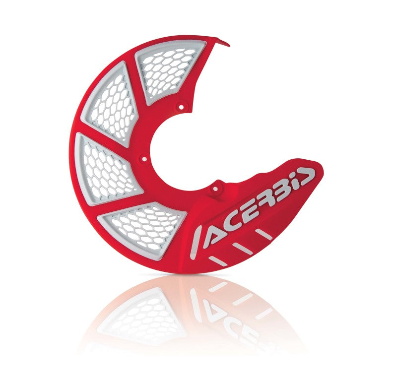 Acerbis X-Brake Vented Disc Cover - Red/White