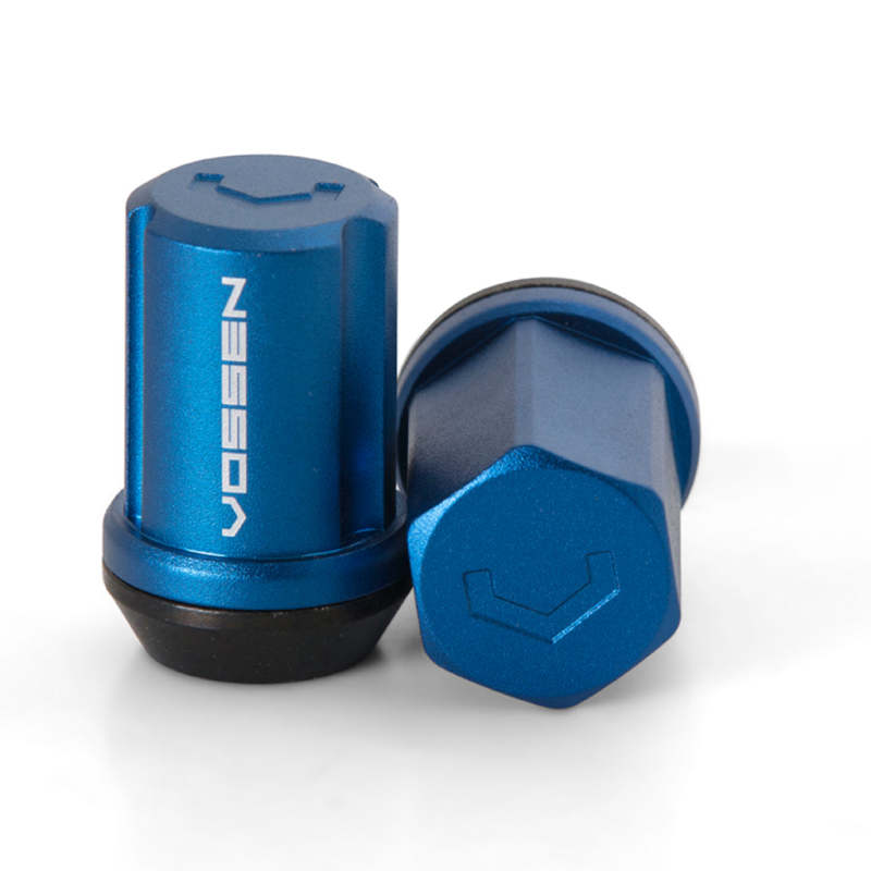 Vossen 35mm Lug Nut - 14x1.5 - 19mm Hex - Cone Seat - Blue (Set of 20)