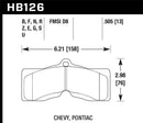 Hawk HP+ Street Brake Pads