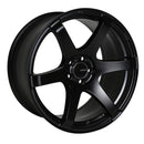 Enkei T6S 18x8.5 50mm Offset 5x114.3 Bolt Pattern 72.6 Bore Matte Black Wheel