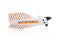 Acerbis X- Ultimate Handguard - White/Orange