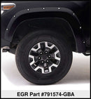 EGR 14+ Chev Silverado 6-8ft Bed Bolt-On Look Color Match Fender Flares - Set - Black