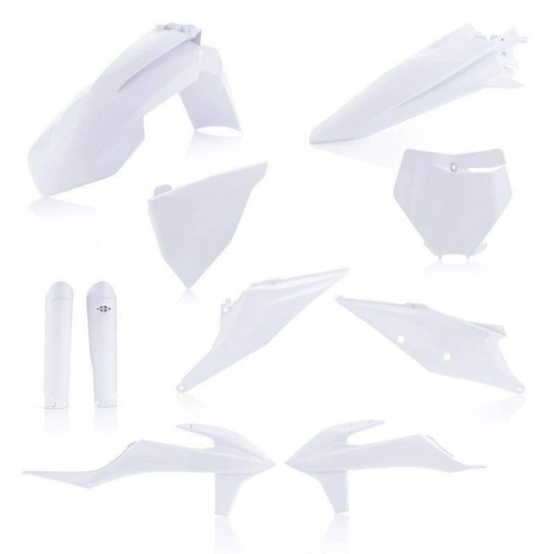 Acerbis 19-22 KTM 125-450 SX/ SX-F/ XC-F/ XC/ XC-tpi Full Plastic Kit - 20 White