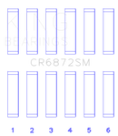 King Toyota 1GR-FE (Size STD) Connecting Rod Bearing Set