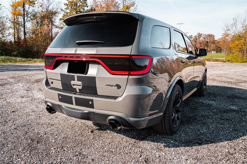 Corsa 21-22 Dodge Durango SRT Hellcat Cat-Back 2.75in Dual Rear Exit Sport 4.5in Black PVD Tips