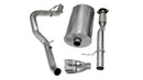 Corsa 07-08 Chevrolet Suburban 1500 5.3L V8 Polished Sport Cat-Back Exhaust