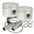 S&S Cycle 84-99 BT w/ Stock Heads Standard 80in Cast Flat-Topped Replacement Piston Kit