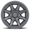 ICON Rebound Pro 17x8.5 6x135 6mm Offset 5in BS 87.1mm Bore Satin Black Wheel