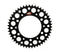 Renthal 2016/18-19 KTM 125 XC-W/ 250EXC/ 350 EXC-F Rear Grooved Sprocket - Black 520-52P Teeth