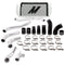 Mishimoto 2017+ Ford F150 3.5L EcoBoost Performance Intercooler Kit - Silver Cooler Polished Pipes