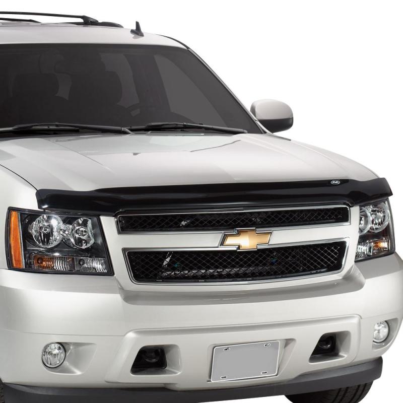 AVS 14-15 Chevy Silverado 1500 Bugflector Medium Profile Hood Shield - Smoke